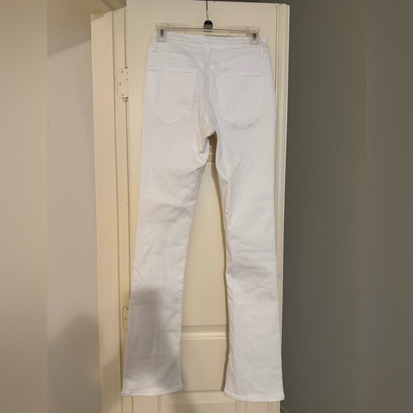 Express White High-Waist Bootcut Jeans NWTs - Picture 2 of 4